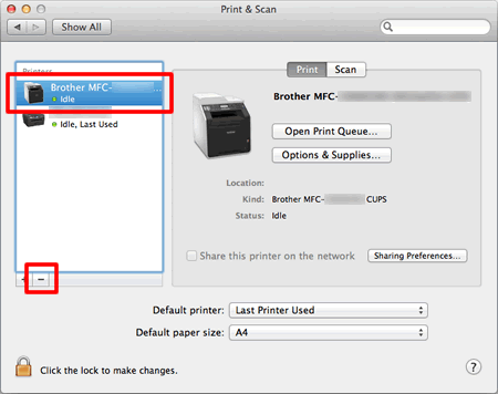 Brother Printer Driver For Mac Os X